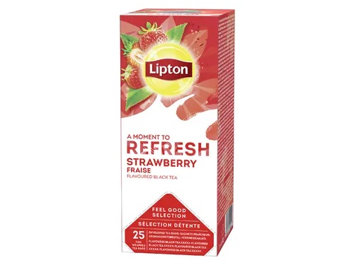 Thee Lipton Refresh strawberry 25x1.5gr