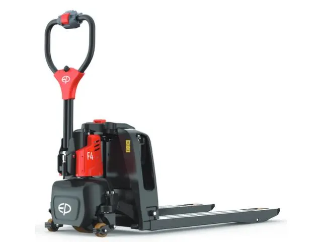 Elektrische palletwagen,draagverm. 1500kg,vork L 1150mm,m. steunwiel