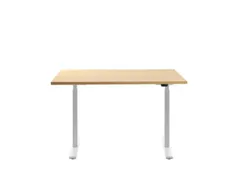 Elektrisch ihv bureau,HxBxD 700-1200x1200x800mm,blad esdoorn