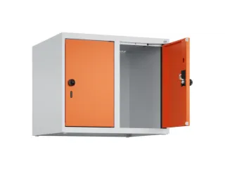 opzetkast,v. locker,2vak.,vak B 300mm,HxBxD 500x600x500mm,draaigrendel - 1