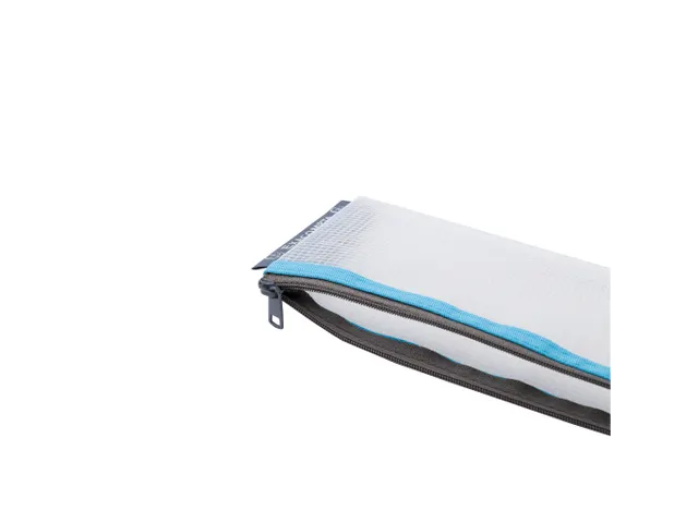 Pochette à fermeture éclair en plastique souple - Couleurs assorties