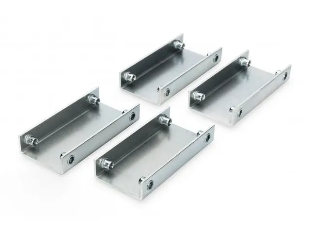 Aansluitset voor Unique Dynamic Varioflex-N 4 stuks verzinkt