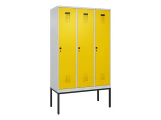 locker voor scheiding van kleding,HxBxD 2120x1200x500mm,3vak - 2