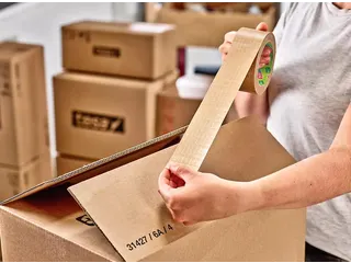 Verpakkingstape Tesapack 56000 Eco paper Ultra Strong 50mmx25m - 5