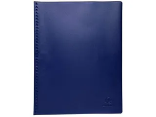 Showalbum Vega PVC o paak 10 tas A4 blauw - 1