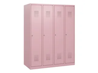 schoollocker,HxBxD 1530x1200x500mm,4vak,vak B 300mm,cil.-slot - 2