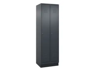 locker voor scheiding van kleding,HxBxD 1950x600x500mm,2vak - 1