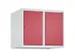 opzetkast,v. locker,2vak.,vak B 300mm,HxBxD 500x600x500mm,vleugeldeur