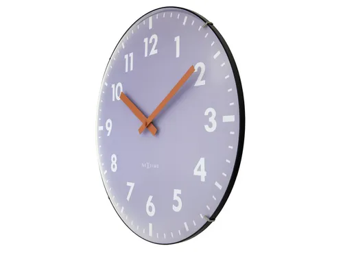 Wandklok NeXtime Duomo 35cm lavendel