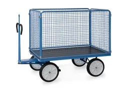 Handtrekwagen Trekoog 6445vz 1000kg 1600x900mm Draadgaas Rubber