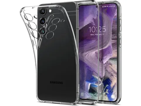 Spigen Liquid Crystal Samsung Galaxy S23 Hoesje Back Cover Transparant