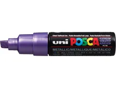 uni-ball Paint Marker op waterbasis Posca PC-8K paars metaal