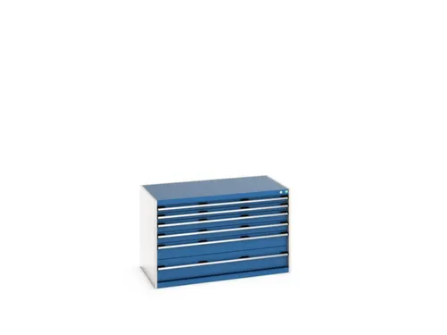 ladekast HxBxD 800x1300x750mm 6laden romp RAL7035 front RAL5010