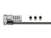 Laptopslot Kensington uni 3-in-1 met cijfercombinatie