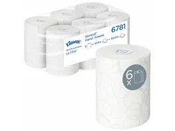 Kleenex 6781 handdoekrol Ultra Slimroll 2-laags wit