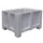 Stapelcontainer Pe Hxbxd 760x1200x1000mm 610 Liter 4Poten Antraciet