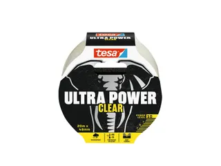 Reparatietape tesa Ultra Power Clear repair 20mx48mm transparant - 1