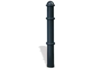 Trottoirpaal 900mm Ø 102mm Met Halve Kogel-kap Uitneembaar - 1