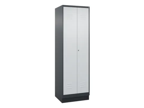 locker voor scheiding van kleding,HxBxD 1950x600x500mm,2vak