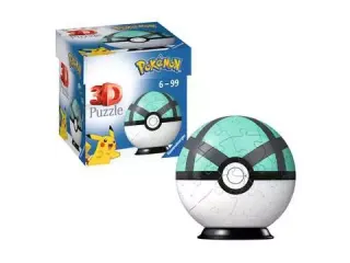 Ravensburger Pokémon Net Ball 3D Puzzel 54 stukjes - 1