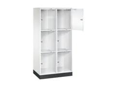 grootvolume-lockersysteem,HxBxD 1750x820x500mm,2x3vakken,cil.-slot