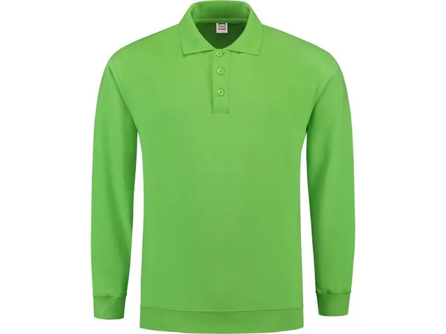 Tricorp PSB280 301005 polosweater, limoengroen, maat 7XL, per stuk