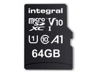 Geheugenkaart Integral microSDXC V10 64GB - 1