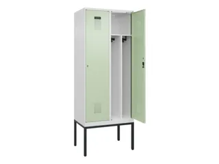 locker voor scheiding van kleding,HxBxD 2120x800x500mm,2vak - 1