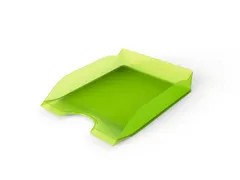 Brievenbakje Stapelbaar Basic A4 Transparant Lichtgroen