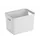 Sigma Home opbergbox 18L wit - 35x24,6x24,3cm