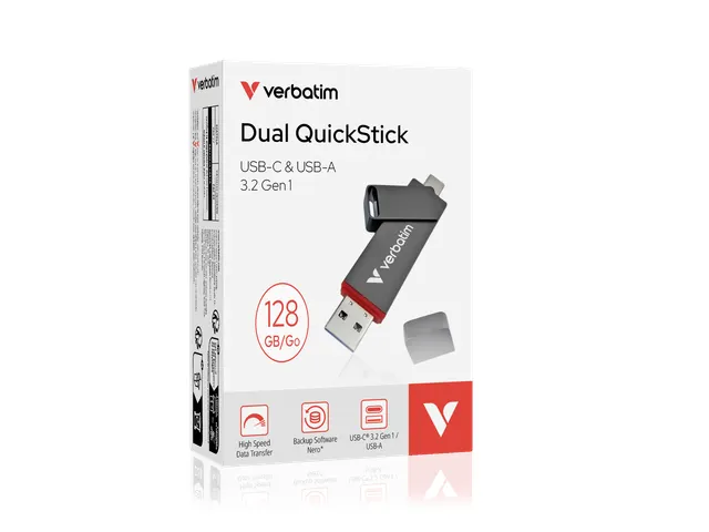 Dual Quickstick Usb Stick 128Gb