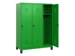 schoollocker,HxBxD 1630x1200x500mm,3vak,vak B 400mm,draaigrendel
