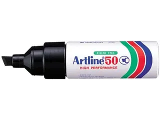 Permanent marker Artline 50 zwart - 1