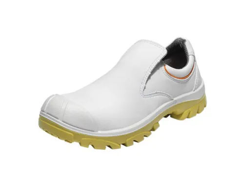 Emma Vera lage S2 veiligheidsschoenen, SRC, ESD, wit/geel, maat XW-45,