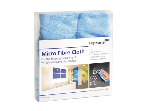 Microvezeldoek Legamaster 40x40cm 2 stuks