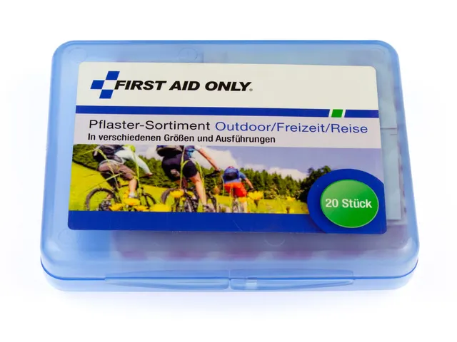 Pansement First Aid Only pour outdoor/voyages 20 pièces
