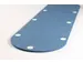 Akoestische PET-vilt ovale stroken blauw 30x120cm 6 stuks