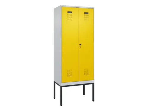 locker voor scheiding van kleding,HxBxD 2120x800x500mm,2vak