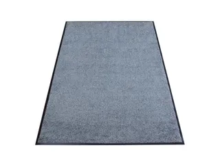 Schoonloopmat Binnen Klasse Bfl/s1 High-Twist-Nylon 115x240 Grijs - 1