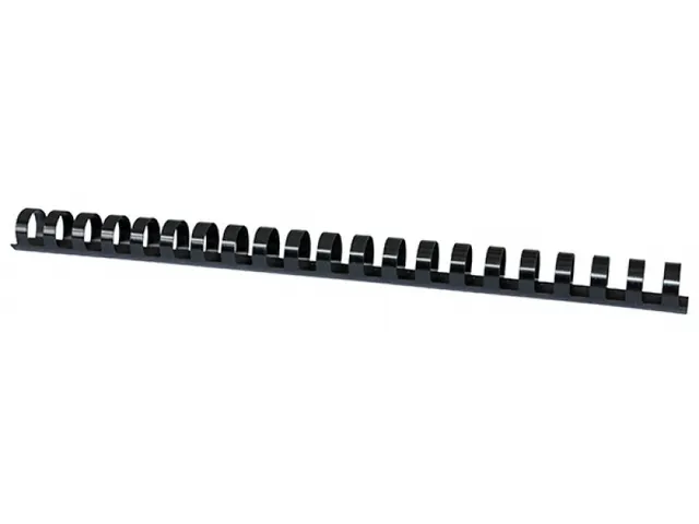 Bindruggen plastic A4 100 stuks 16mm (145 vellen) zwart