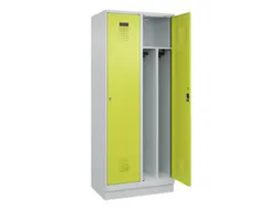 locker voor scheiding van kleding,HxBxD 1950x800x500mm,2vak
