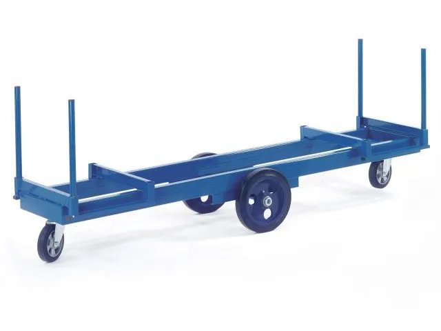 chariots pour charges longues,force 2000kg,plateau Lxl 2500x600mm