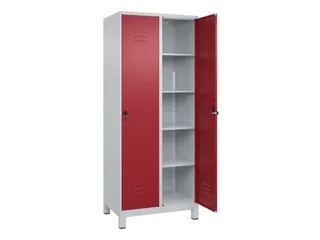 wasgoedverdeelkast,HxBxD 1950x800x500mm,vak B 400mm,draaigrendel - 2