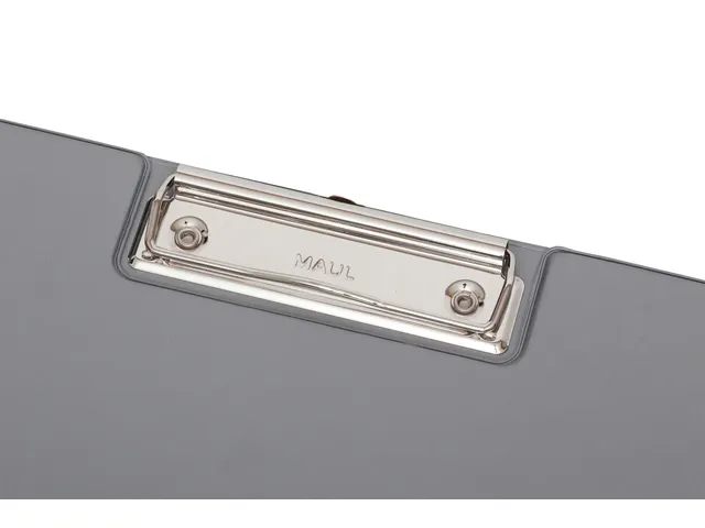 Klembordmap MAUL A4 staand met penlus PVC zilvergrijs