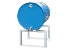 Vatenbok Staal 600x650x350mm Voor 1x200l Vatensteun M. Hoekprofiel