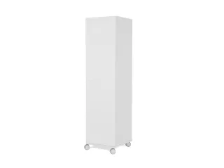 Whiteboard Rocada Skincube 55x55x200cm mobiel wit met 4 zijden - 2