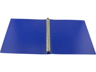 Ringband Kangaro A4 23-rings 25mm O-mechaniek 1,2mm PP blauw - 2