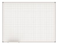 Whiteboard MAULstandard, raster 10x10 cm, 90x120 cm