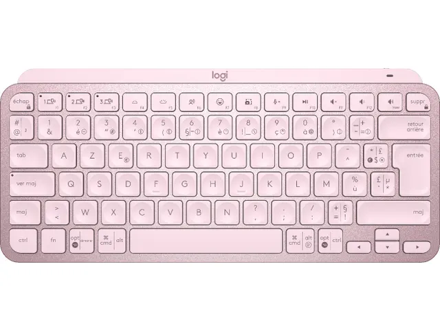 Toetsenbord FR AZERTY Bluetooth Roze 295.99x131.95x20.97mm