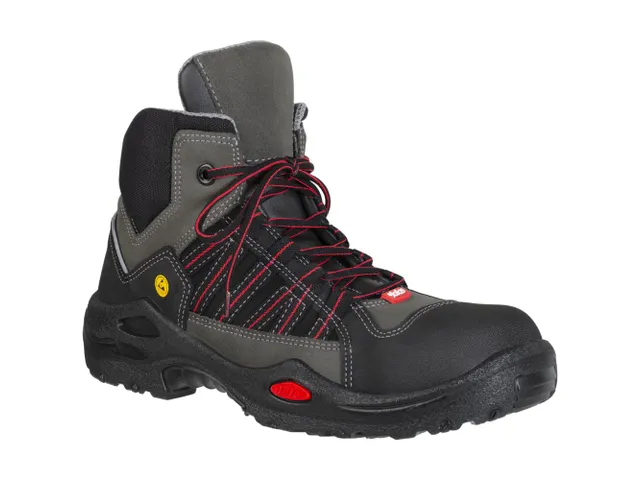 Jalas 1625 E-sport S3 veiligheidsschoenen, SRC, zwart/grijs, maat 38,